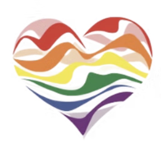 Rainbow heart